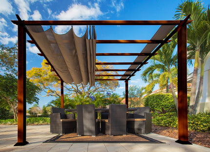 Florida Brun 12 m2 Pergola