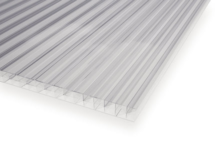 Multiglas 16 mm. Klar (Bredde: 980 mm.) Kanalplade